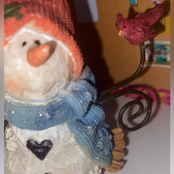 Vintage Christmas Snowman Decoration - Picture 2 of 6